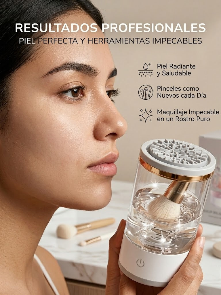 Limpiador Automático de Brochas DerM-Shield™